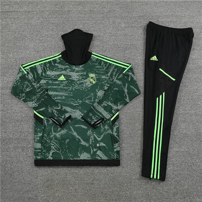 Real Madrid "Forest Silence" Premium UCL Tracksuit from FootballPrestige.club - Premium Football Kits