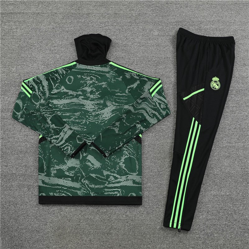 Real Madrid "Forest Silence" Premium UCL Tracksuit from FootballPrestige.club - Premium Football Kits
