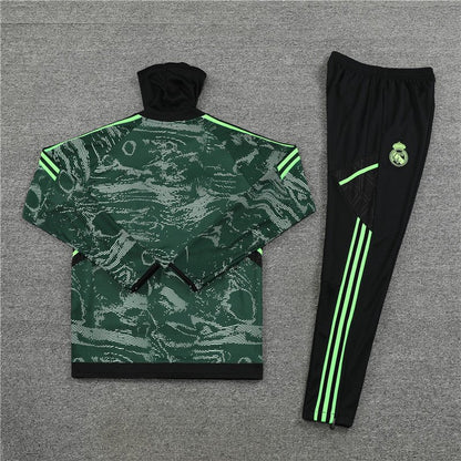 Real Madrid "Forest Silence" Premium UCL Tracksuit from FootballPrestige.club - Premium Football Kits