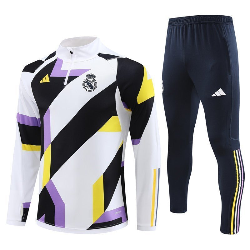 Real Madrid "Galactico" Premium Tracksuit from FootballPrestige.club - Premium Football Kits