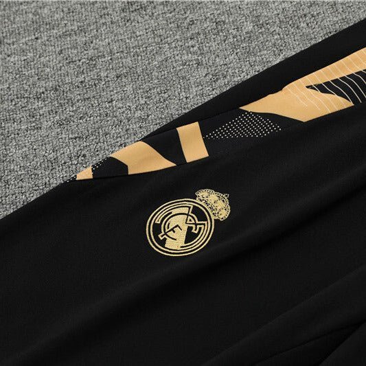 Real Madrid "Golden Era" Premium Kids Size Tracksuit from FootballPrestige.club - Premium Football Kits