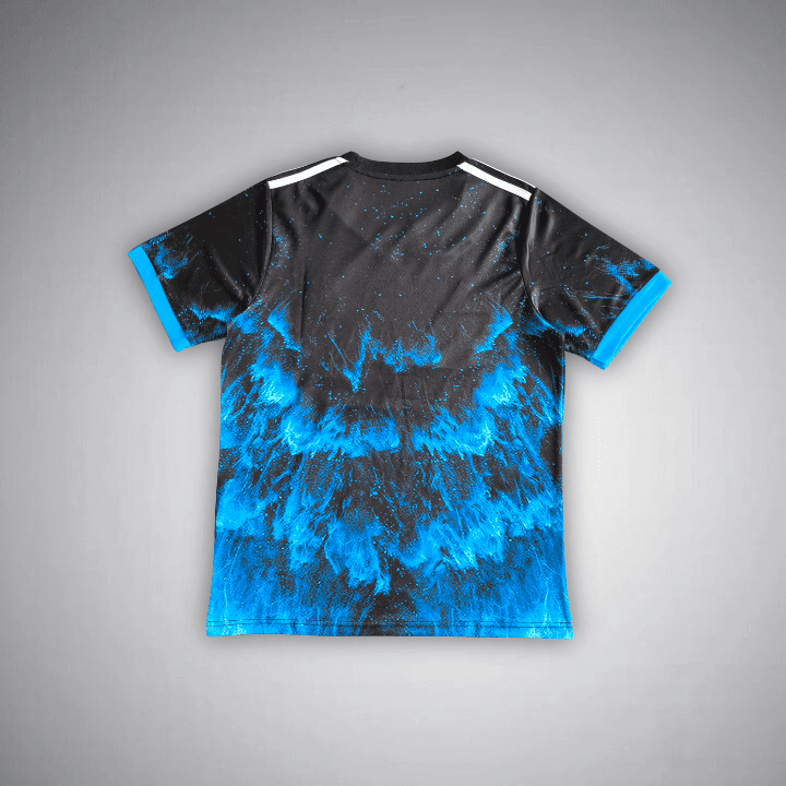 Real Madrid "Lightning Sky" Premium Kit from FootballPrestige.club - Premium Football Kits