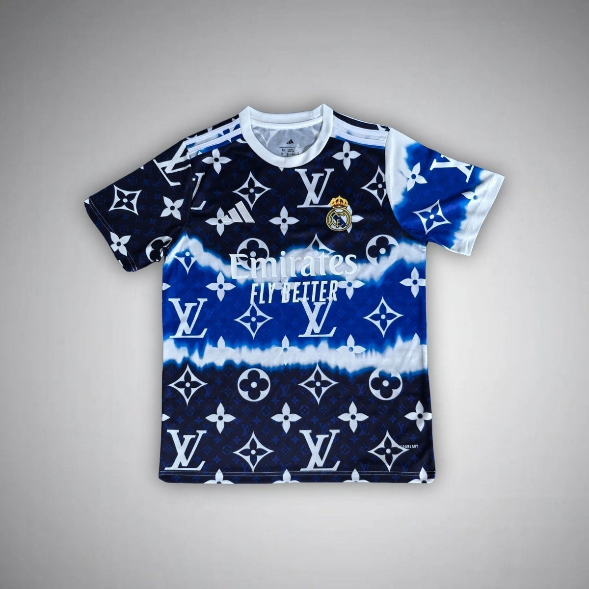 Real Madrid "LV Galáctica" Premium Kit from FootballPrestige.club - Premium Football Kits