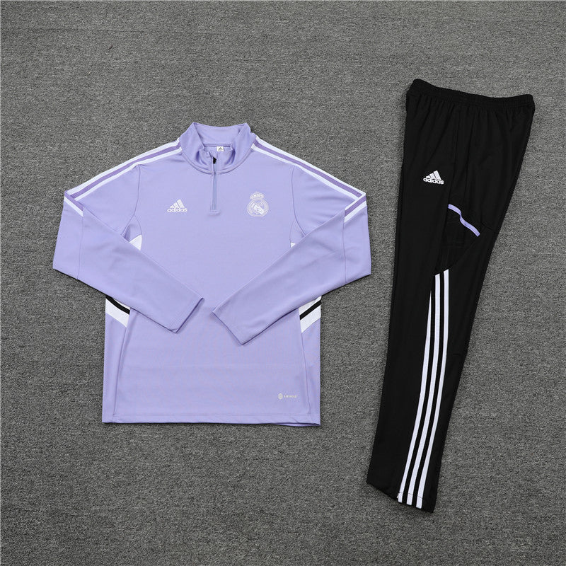 Real Madrid "Modern Finesse" Premium Tracksuit from FootballPrestige.club - Premium Football Kits