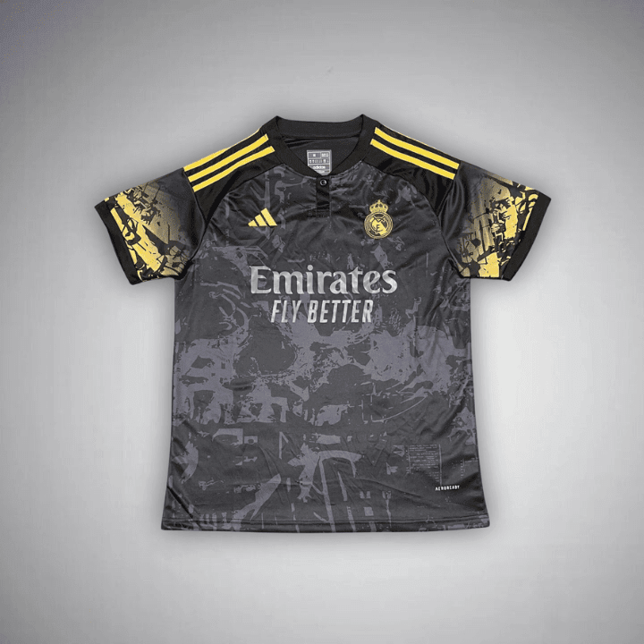 Real Madrid "Monochrome" Premium Kit from FootballPrestige.club - Premium Football Kits