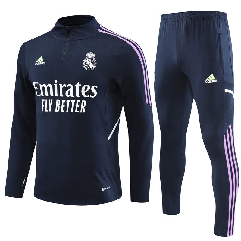 Real Madrid "Notturna" Premium Tracksuit from FootballPrestige.club - Premium Football Kits