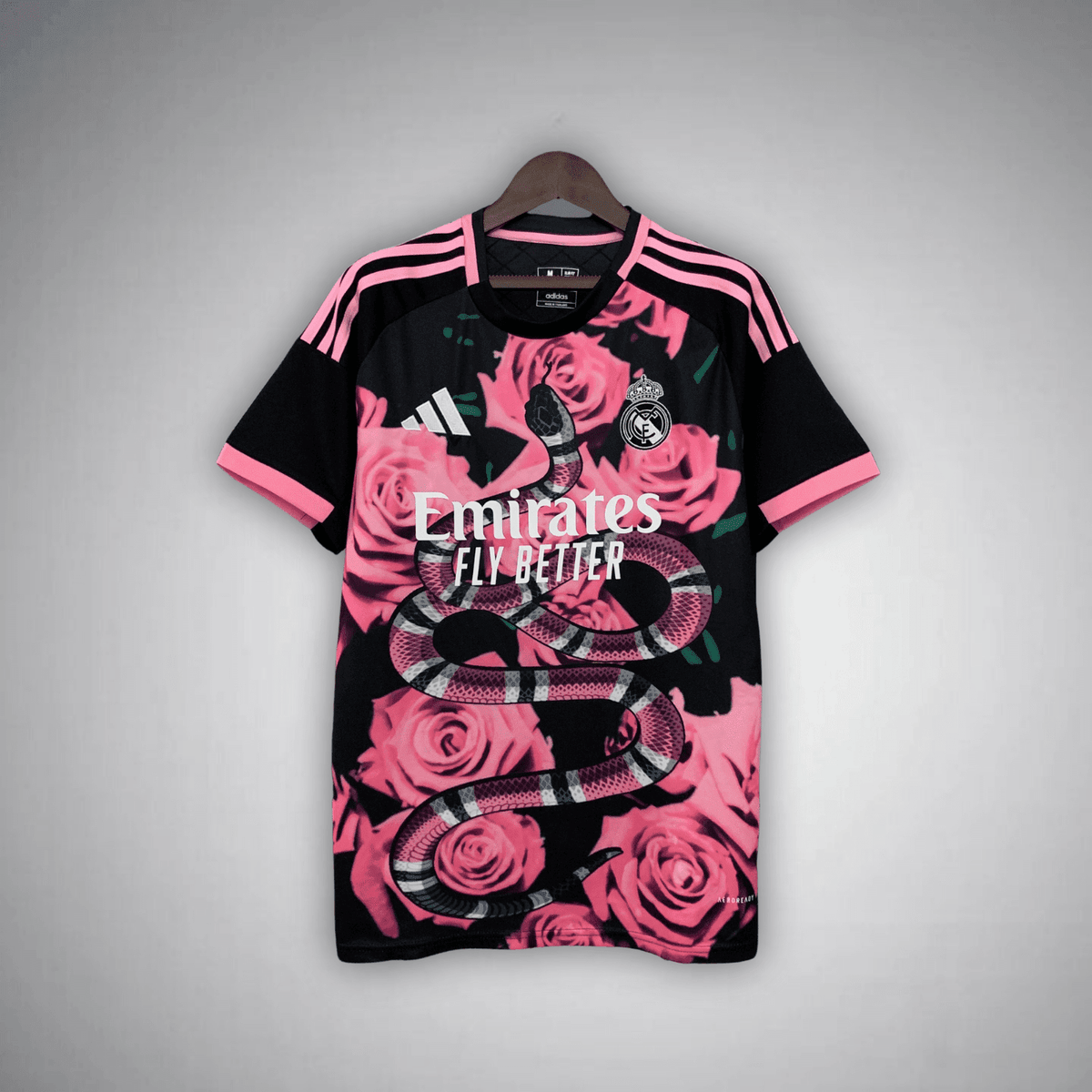 Real Madrid "Pink Kingsnake" Premium Kit from FootballPrestige.club - Premium Football Kits