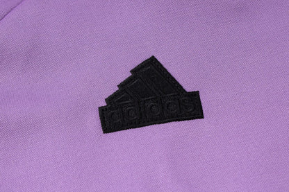 Real Madrid Purple and White Premium Tracksuit from FootballPrestige.club - Premium Football Kits