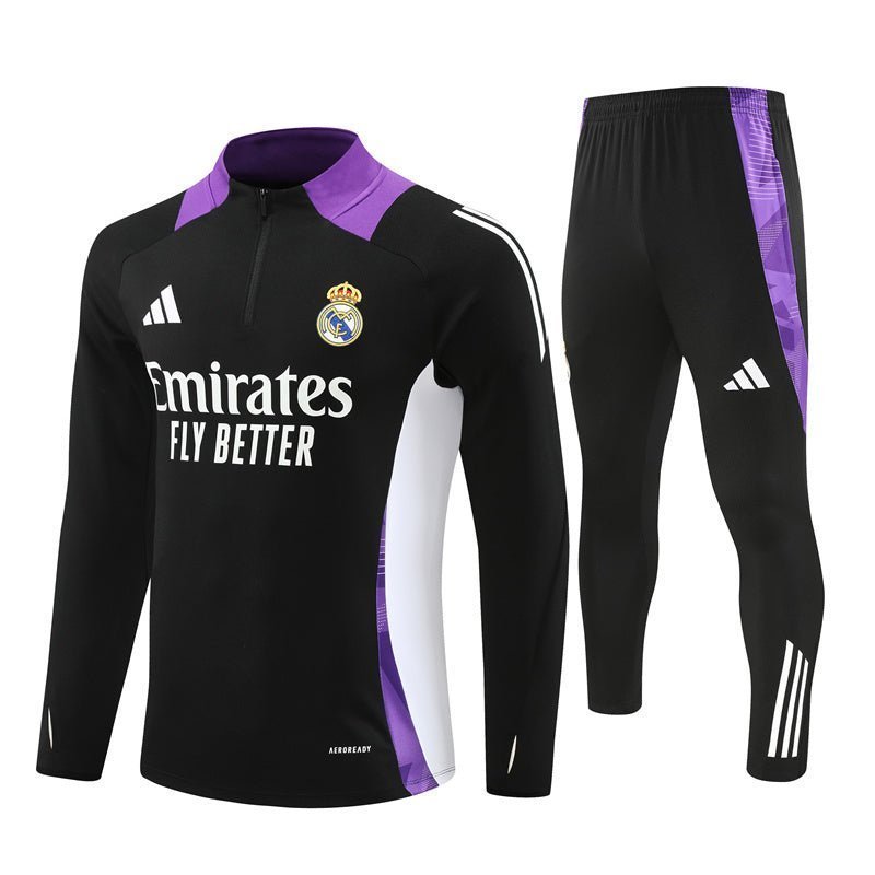 Real Madrid "Silenzioso" Premium Tracksuit from FootballPrestige.club - Premium Football Kits