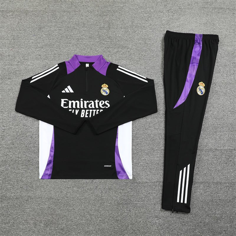 Real Madrid "Silenzioso" Premium Tracksuit from FootballPrestige.club - Premium Football Kits
