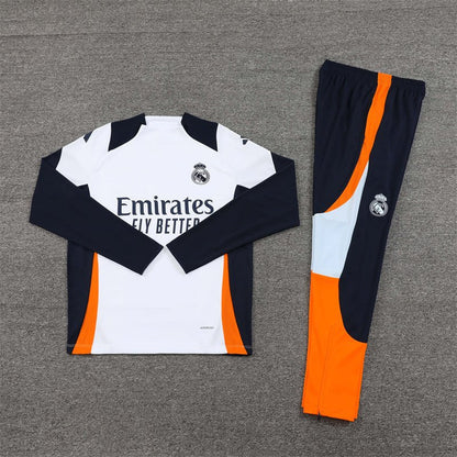 Real Madrid "Supercharged" Premium Kids Size Tracksuit from FootballPrestige.club - Premium Football Kits