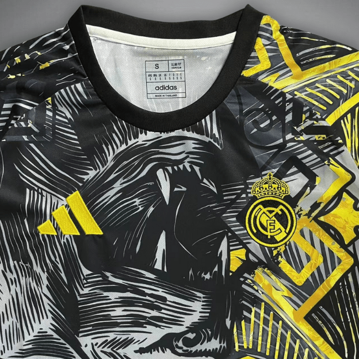 Real Madrid "Versace" Premium Kit from FootballPrestige.club - Premium Football Kits