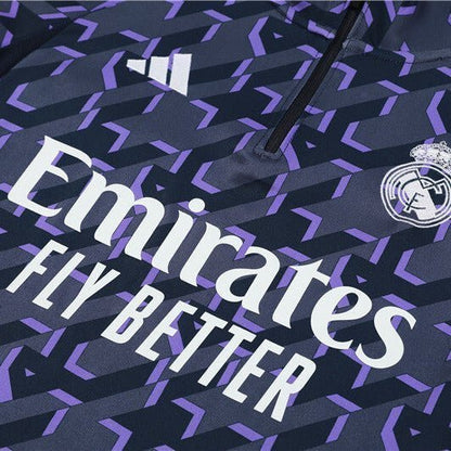 Real Madrid "Virtuoso" Premium Kids Size Tracksuit from FootballPrestige.club - Premium Football Kits