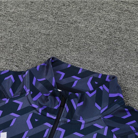 Real Madrid "Virtuoso" Premium Kids Size Tracksuit from FootballPrestige.club - Premium Football Kits