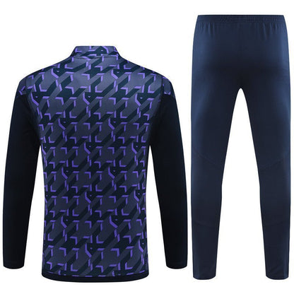 Real Madrid "Virtuoso" Premium Kids Size Tracksuit from FootballPrestige.club - Premium Football Kits
