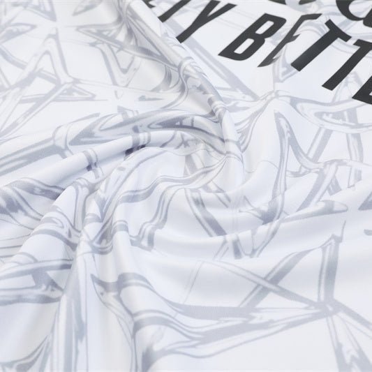 Real Madrid "White Armor" Premium Kids Size Tracksuit from FootballPrestige.club - Premium Football Kits