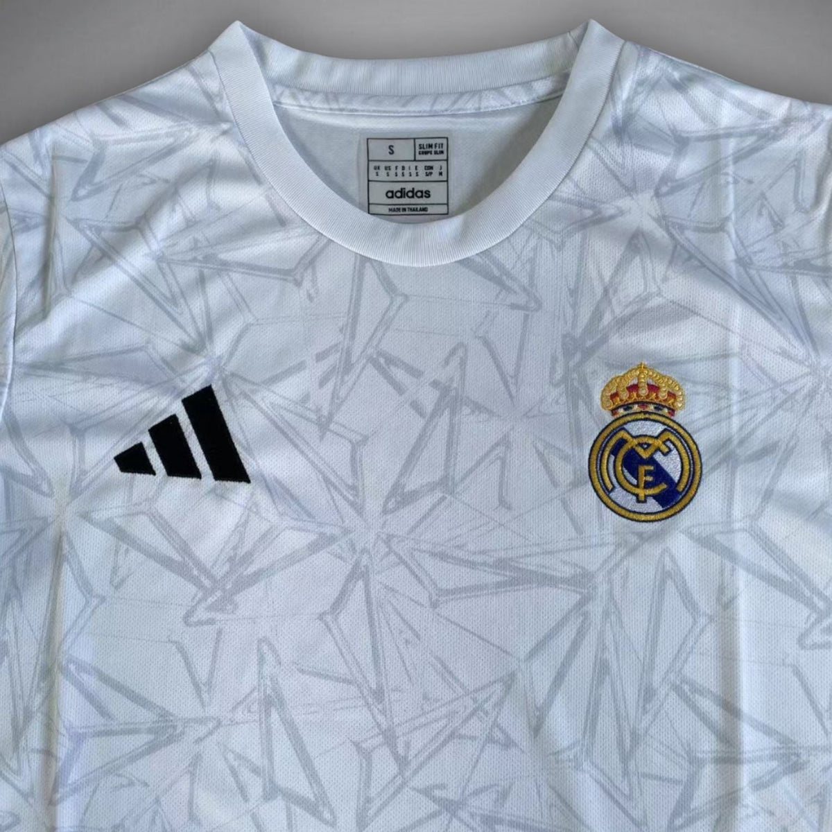 Real Madrid "White Armor" Premium Kit from FootballPrestige.club - Premium Football Kits
