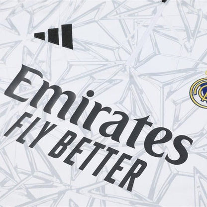 Real Madrid "White Armor" Premium Tracksuit from FootballPrestige.club - Premium Football Kits