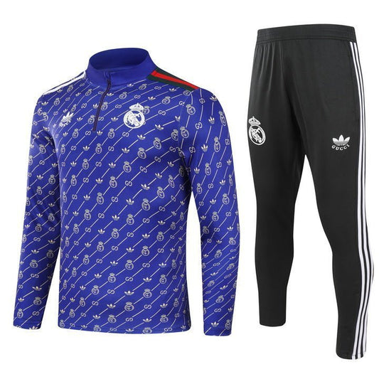 Real Madrid x Gucci Premium Tracksuit from FootballPrestige.club - Premium Football Kits