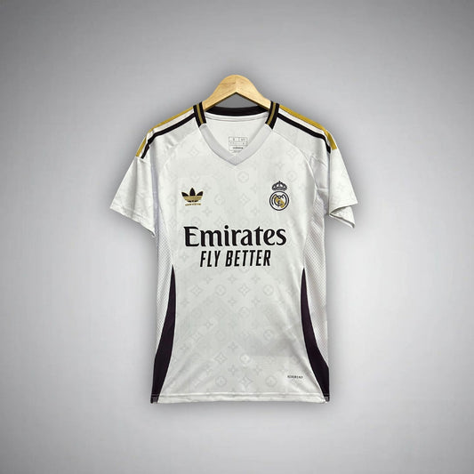 Real Madrid x Louis Vuitton Premium Kit from FootballPrestige.club - Premium Football Kits