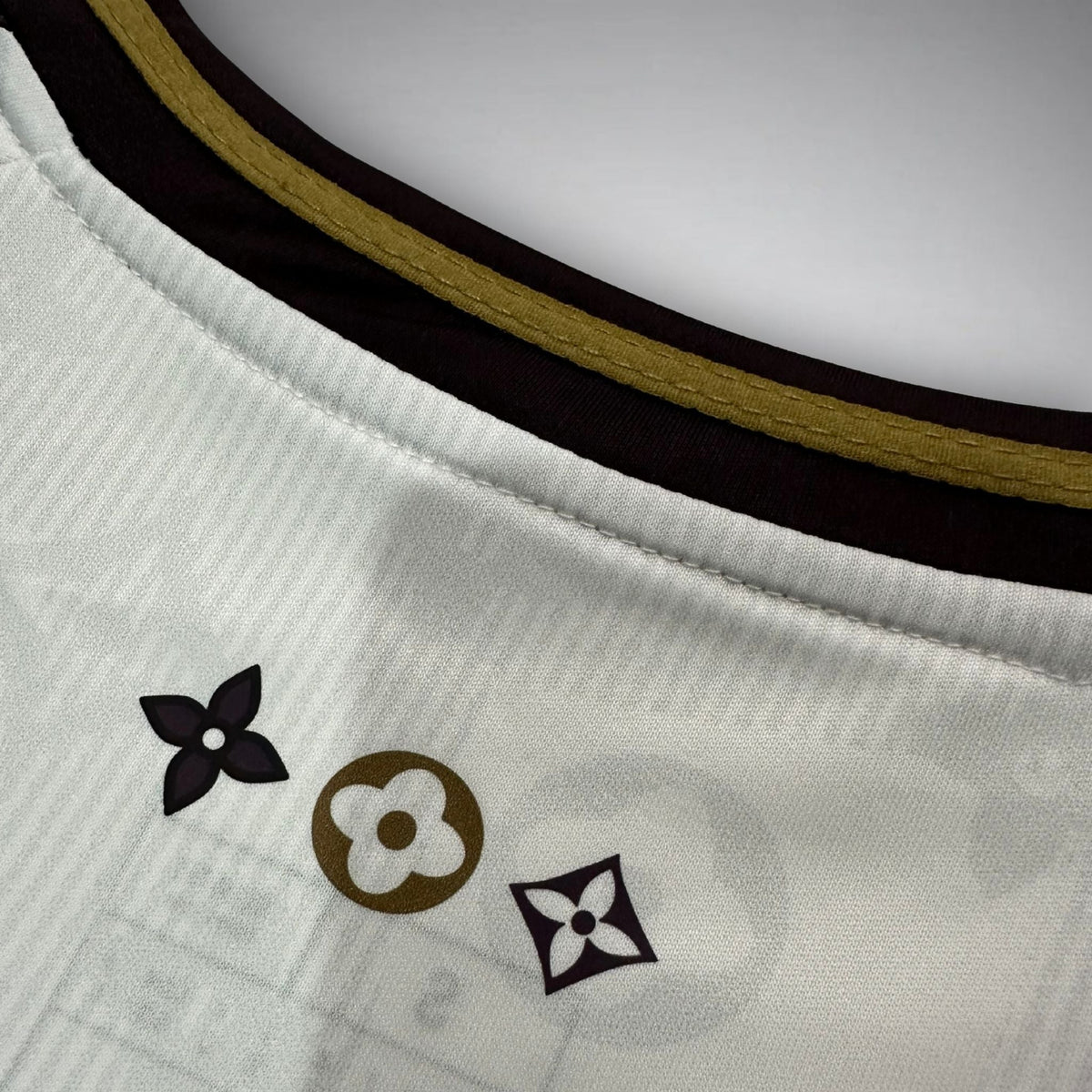 Real Madrid x Louis Vuitton Premium Kit from FootballPrestige.club - Premium Football Kits