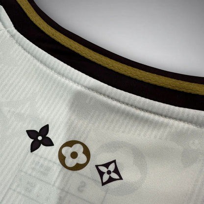 Real Madrid x Louis Vuitton Premium Kit from FootballPrestige.club - Premium Football Kits