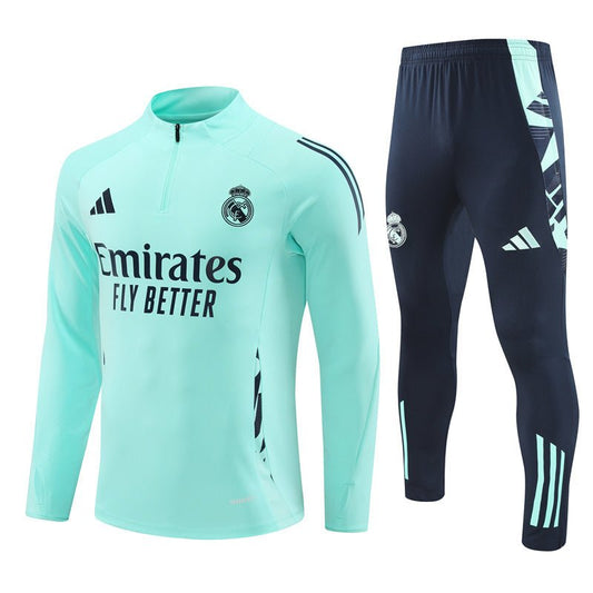 Real Madrid x Tiffany Premium Kids Size Tracksuit from FootballPrestige.club - Premium Football Kits