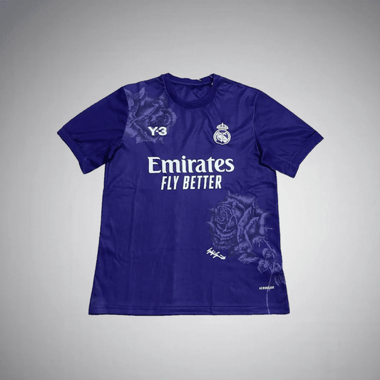 Real Madrid x Y3 4th Purple Kit from FootballPrestige.club - Premium Football Kits
