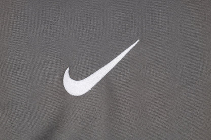 Tottenham Gray and Black Premium Tracksuit from FootballPrestige.club - Premium Football Kits